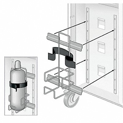 Medical Cart IV Poles image